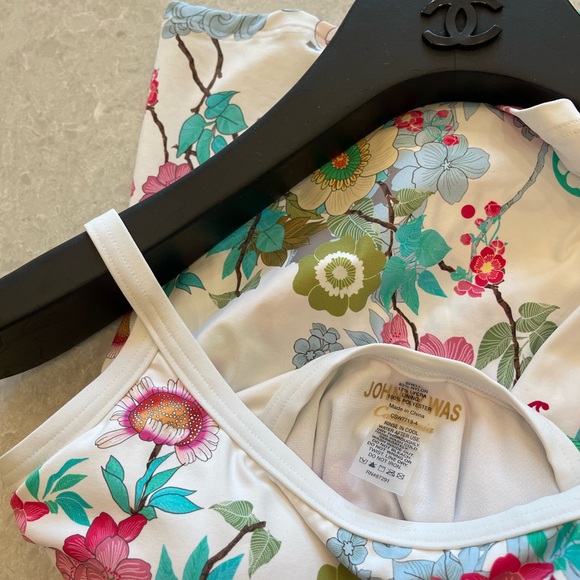 Johnny Was Kia Skirted Tank Bathing Suit Size XS - Picture 7 of 11